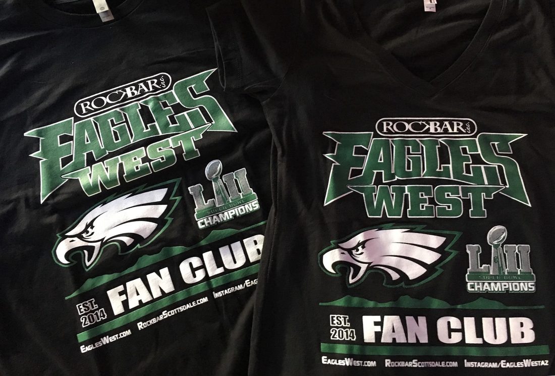2018 Eagles West member t-shirts